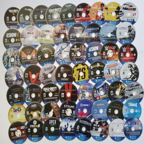 Ps4 15 discs - $1, up
